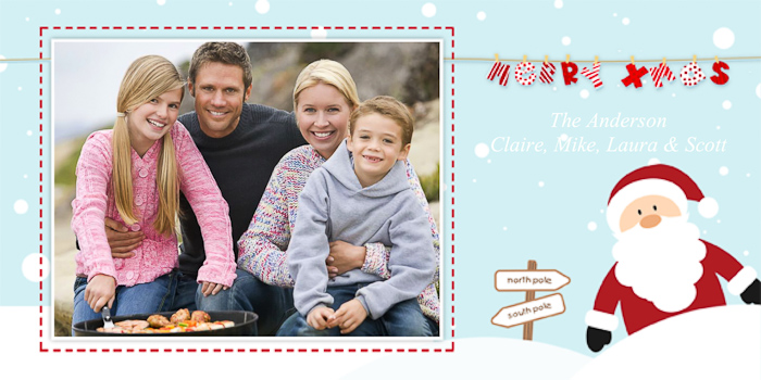 Holiday Cards | 4x8 Photo Cards | Horizontal